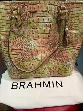 Stunning. Brahmin Med Asher tote EUC